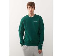 Champion - Felpa girocollo verde S