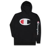 Champion Felpa Performance Pieced con Zip 1/4 per Uomo 5X Nero