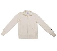 Champion Full Zip Sweatshirt Heavy Soft Compact Spring Poly Terry Donna Naturale, L
