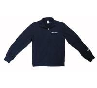 Champion Felpa Garzata da Uomo Full Zip (IT, Testo, L, Regular, Regular, Bs501 Blu)