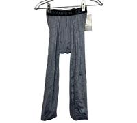 Champion GEAR Men's PowerFlex Pantaloni Compressive 3/4 Grigio - Small