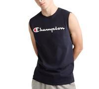 Champion Graphic Jersey Muscle Camicia, Marina Militare, L Uomo