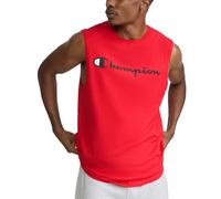 Champion Graphic Jersey Muscle Camicia, Scarlatto, S Uomo