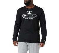 Champion Graphic Shop Authentic L-S T-shirt, Uomo, Nero, S