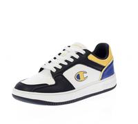 Champion Legacy - RD18 2.0 Low B GS Sneakers, Blu Marino/Giallo/Royal Blu (BS510), 38 Adolescente SS24
