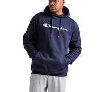 Champion Herren Graphic Powerblend Fleece Hood Sweatshirt, Navy-y06794, XX-Large
