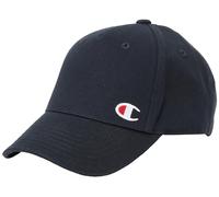 Champion Icons Accessories - 805974 Woven Cotton Twill C-Logo Cappellino da Baseball, Nero, Taglia Unica Unisex - Adulto SS24