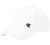 Champion Icons Accessories Junior Caps - 805976 Light Woven Cotton Twill C-Logo Cappellino da Baseball, Bianco, Taglia Unica Unisex - Bambini SS24