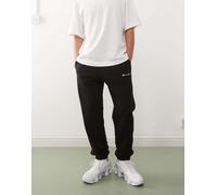 Champion - Joggers neri con fondo elasticizzato-Nero S