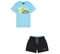 CHAMPION JR SET T-SHIRT+SHORTS S