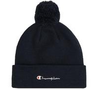 Champion Junior Caps (806071) -Recycled Acrylic Knitted Yarn Script Logo TD Pom Berretto, Blu Marino, Taglia Unica Unisex-Bambini e Ragazzi
