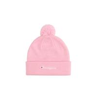 Champion Junior Caps (806071) -Recycled Acrylic Knitted Yarn Script Logo TD Pom Berretto, Rosa Pastello (PRS), Taglia Unica Unisex-Bambini e Ragazzi