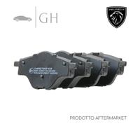 CHAMPION - KIT PASTIGLIE / PATTINI / PASTICCHE FRENO POST PEUGEOT 408 (II)