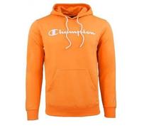 Champion Legacy American Classics Heavy Powerblend Terry Logo Felpa con Cappuccio, Arancione, M Uomo