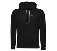 Champion Legacy American Classics Heavy Powerblend Terry Small Logo Felpa con cappuccio, Uomo ,Nero, L