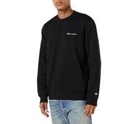 Champion Legacy American Classics Powerblend Crewneck-Felpa con cappuccio Uomo, Nero , XXXL