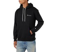 Champion Legacy American Classics - Script Logo Powerblend Fleece Felpa con Cappuccio, Nero, M Uomo FW23