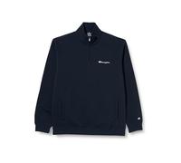 Champion Legacy American Classics - Script Logo Powerblend Fleece Half Zip Felpa, Blu Marino, XL Uomo FW23