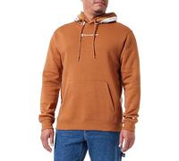 Champion Legacy American Tape - Powerblend Fleece Felpa con Cappuccio, Marrone Chiaro, S Uomo FW23