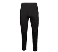 Champion Legacy Authentic Pants Powerblend Terry Tape Logo Rib Cuff Pantaloni da Tuta, Nero, M Uomo