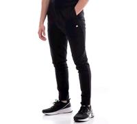 Champion Legacy Authentic Pants PRO Jersey C-Logo Rib Cuff Pantaloni da Tuta, Nero, S Uomo