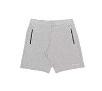 Champion Legacy Authentic Pants PRO Jersey Small Logo Zip Pocket Bermuda Pantaloncini, Grigio Melange Chiaro, L Uomo SS23