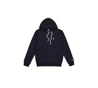 Champion Legacy Basics - Powerblend Fleece Felpa con Cappuccio, Blu Marino, XS Uomo FW23