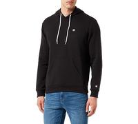 Champion Legacy Basics - Powerblend Fleece Felpa con Cappuccio, Nero, XXL Uomo FW23