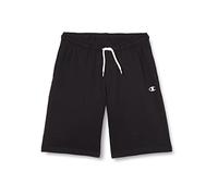 Champion Legacy Basics - PRO Jersey Bermuda Pantaloncini, Nero, 3-4 Anni Bambini e Ragazzi SS23