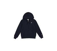 Champion Legacy Basics W-Light Powerblend Fleece Full Zip Felpa con Cappuccio, Blu Marino, L Donna