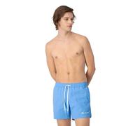 Champion Legacy Beachshorts AC Small Logo Costume a Pantaloncino, Azzurro, M Uomo