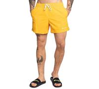 Champion Legacy Beachshorts AC Small Logo Costume a Pantaloncino, Giallo, XL Uomo SS23