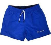 Champion Legacy Beachshorts AC Small Logo Short Costume a Pantaloncino, Blu Cobalto, S Uomo SS23