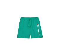 Champion Legacy-Beachshorts with Large Logo Pantaloncini da Spiaggia, Verde (Gs130), M Uomo