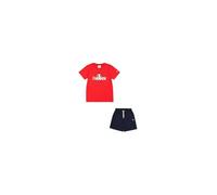 Champion Legacy Boy-Graphic Crewneck Set with Logo, Rosso (RS011), 11-12 Anni Bambini e Ragazzi