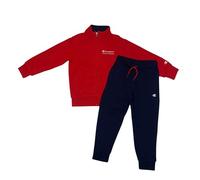 Champion Legacy Boy-Graphic Full Zip Sweatsuit Tuta, Rosso (RS011), 15-16 Years Bambini e Ragazzi