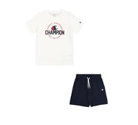 Champion Legacy Boy - Set girocollo con logo, bianco, XL, Bianco (WW001), 13-14 Anni