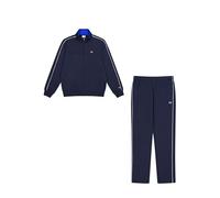 Champion Tuta da uomo Legacy BS501 con zip intera e logo Blu S