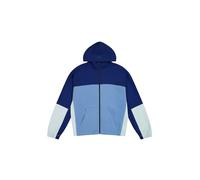 Champion Legacy C-Tech (220399) - Soft Compact Poly Fleece Full-Zip Felpa con Cappuccio, Blu Marittimo/Blu Turchese (NAVA/CBU/Surf), M Uomo FW24
