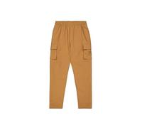 Champion Legacy C-Tech (220404) - Stretch Polyester Woven Elastic Cuff Cargo Pantaloni da Tuta, Marrone, L Uomo FW24