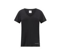 Champion Legacy C-Tech W (117483) -Poly-Tencel Jersey SS Crewneck T-Shirt, Nero (NBK), S Donna