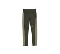 Champion Legacy C-Tech W (117485) -Quick-Dry Compact Stretch Poly-Jersey 7/8 Leggings, Verde Foresta (FON/ALD), M Donna