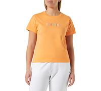 Champion Legacy Champion Graphics Croptop Boxy S/S T-shirt, Arancione, S Donna