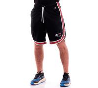 Champion Legacy Division 1 Soft Mesh Bermuda Pantaloncini, Nero, S Uomo