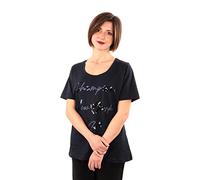 Champion Legacy Easywear 2.0 S/S T-Shirt, Blu Marino, XL Donna