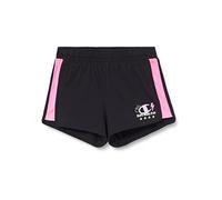 Champion Legacy Fun Club-Regular Pantaloncini, Nero, 11-12 Anni Bambina