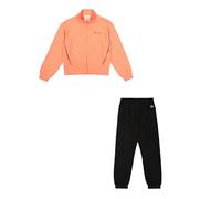Champion Legacy Girl-Full Zip Sweatsuit Elastic Cuff Tuta da Allenamento, Pink (PS202), 7-8 Years Bambine e Ragazze
