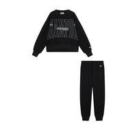 Champion Legacy Girls Tuta, Nero, L Bambine e Ragazze