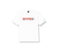 Champion Legacy Graphic Shop Authentic S/S, Bianco, S Uomo SS23