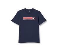 Champion Legacy Graphic Shop Authentic S/S, Blu Marino, S Uomo SS23